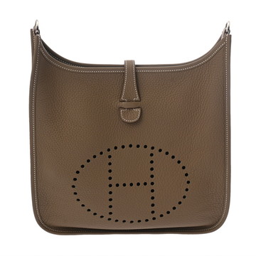 エルメス エヴリン 3 PM エトゥープ トリヨンクレマンス ユニセックス バッグ 【中古】【bag】