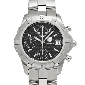 タグ ホイヤー エクスクルーシブ クロノグラフ CN2111.BA0339 ブラック メンズ 時計 【中古】【wristwatch】