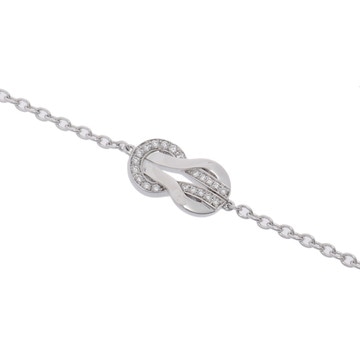 フレッド シャンスアンフィニ ブレスレット MM シルバー 6B0995 K18ホワイトゴールド WG レディース ジュエリー 【中古】【jewelry】