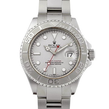 ロレックス ヨットマスター 40 16622 グレー メンズ 時計 【中古】【wristwatch】