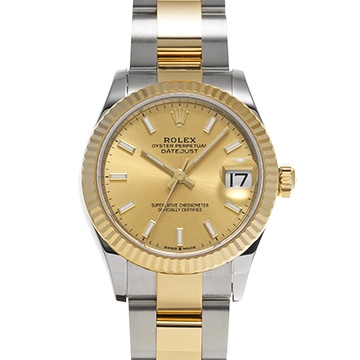 ロレックス デイトジャスト 31 278273 シャンパン ユニセックス 時計 【中古】【wristwatch】