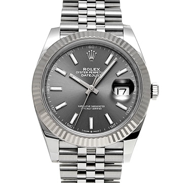 ロレックス デイトジャスト 41 126334 スレート メンズ 時計 【中古】【wristwatch】
