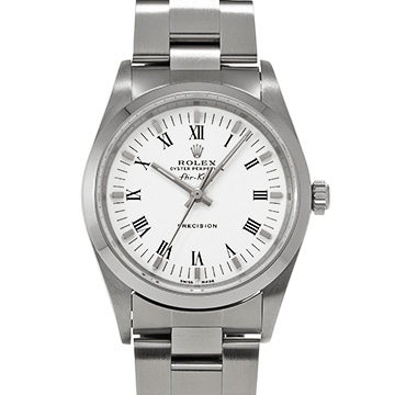 ロレックス エアキング 14000 ホワイト メンズ 時計 【中古】【wristwatch】