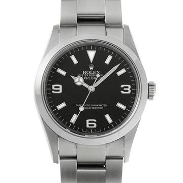 ロレックス エクスプローラー 114270 ブラック メンズ 時計 【中古】【wristwatch】