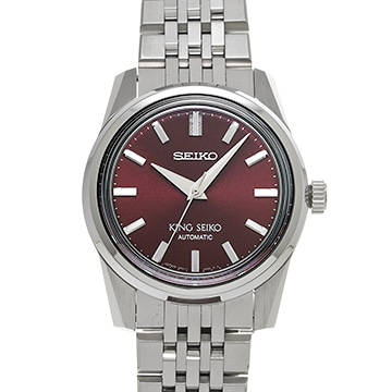 セイコー キングセイコー メカニカル SDKS009 バーガンディ メンズ 時計 【中古】【wristwatch】