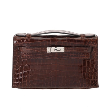 エルメス ポシェットケリー  カカオ ニロティカスリせ レディース バッグ 【中古】【bag】