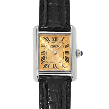 カルティエ マストタンク W1017654 オレンジ レディース 時計 【中古】【wristwatch】