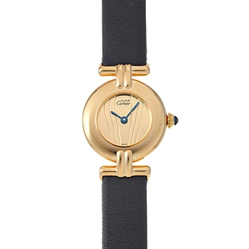 カルティエ マスト コリゼ  ヴェルメイユ SM 590002 シャンパン レディース 時計 【中古】【wristwatch】