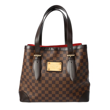 ルイ ヴィトン ダミエ ハムステッド MM エベヌ N51204 ダミエキャンバス レディース バッグ 【中古】【bag】