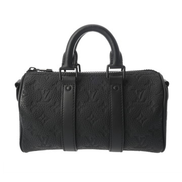 ルイ ヴィトン キーポル バンドリエール 25 ブラック M20900 モノグラムトリヨンレザー メンズ バッグ 【中古】【bag】