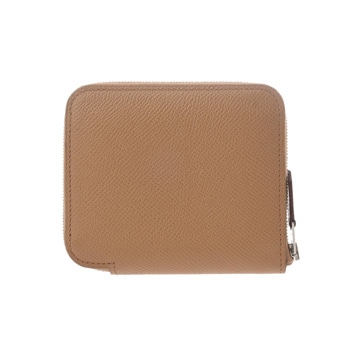 エルメス アザップ コンパクト シルクイン チャイ ヴォーエプソン レディース 財布 【中古】【purse】