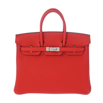 エルメス バーキン 25 ルージュラデュー トゴ レディース バッグ 【未使用】【bag】