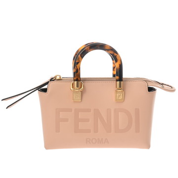 フェンディ バイザウェイ ミニ ピンク 8BS067 ABVL 229.10429 カーフレザー レディース バッグ 【中古】【bag】