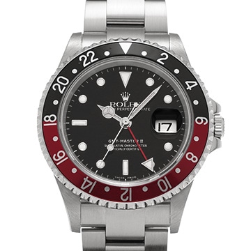 ロレックス GMTマスターII 16710 ブラック メンズ 時計 【中古】【wristwatch】