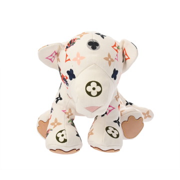 ルイ ヴィトン ドゥドゥ タイガー ホワイト系マルチカラー GI0735 オーガニックコットン ユニセックス 【中古】【other】