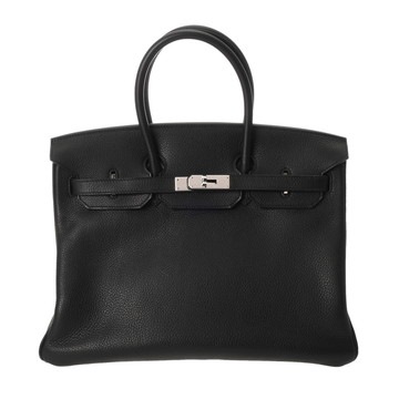 エルメス バーキン 35 ブラック トリヨンクレマンス レディース バッグ 【中古】【bag】
