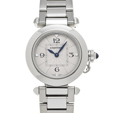 カルティエ パシャ ドゥ カルティエ 30mm WSPA0021 シルバー レディース 時計 【中古】【wristwatch】