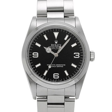 ロレックス エクスプローラー 14270 ブラック メンズ 時計 【中古】【wristwatch】
