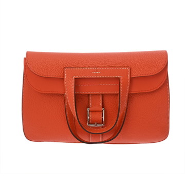 エルメス アルザン 31 オレンジ トリヨンクレマンス レディース バッグ 【中古】【bag】
