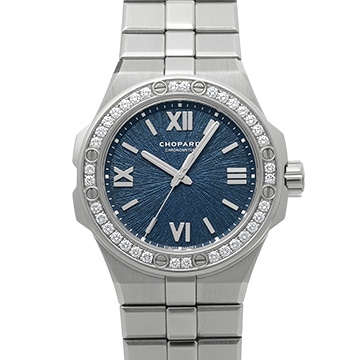 ショパール アルパイン イーグル 33 298617-3002 ブルー レディース 時計 【中古】【wristwatch】