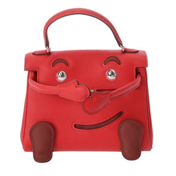 エルメス ケリー ドール ルージュラデュー/ルージュアッシュ ヴォースイフト レディース バッグ 【未使用】【bag】
