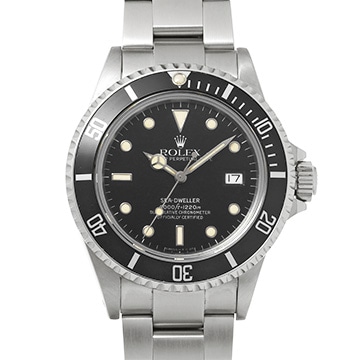 ロレックス シードゥエラー 16660 ブラック メンズ 時計 【中古】【wristwatch】