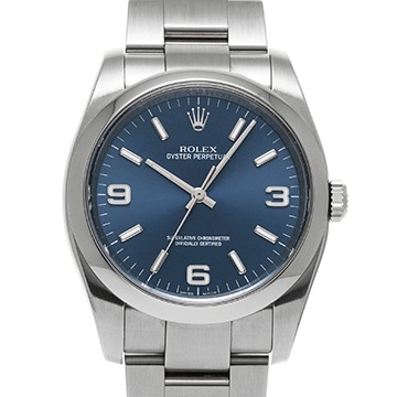 ロレックス オイスターパーペチュアル 36 116000 ブルー メンズ 時計 【中古】【wristwatch】