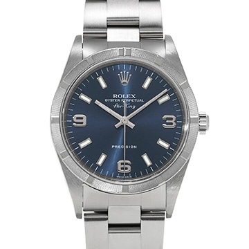 ロレックス エアキング 14010 ブルー メンズ 時計 【中古】【wristwatch】