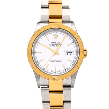 ロレックス デイトジャスト サンダーバード 16263 ホワイト メンズ 時計 【中古】【wristwatch】