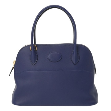 エルメス ボリード 27 2WAY ブルーアンクル ヴォースイフト レディース バッグ 【中古】【bag】