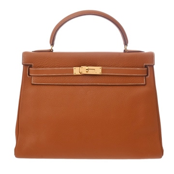 エルメス ケリー 32 内縫い 2WAY コニャック レディース バッグ 【中古】【bag】