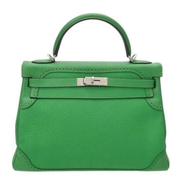 エルメス ケリー 32 ギリーズ 内縫い バンブー ヴォースイフト レディース バッグ 【中古】【bag】