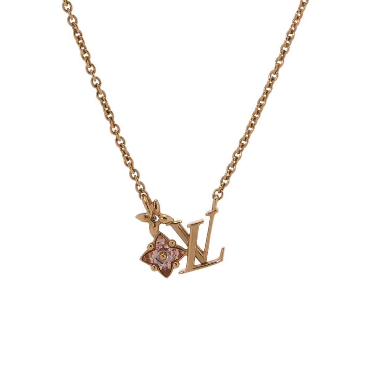 ルイ ヴィトン コリエ ルルグラム ゴールド M00783 メタル レディース ジュエリー 【中古】【jewelry】
