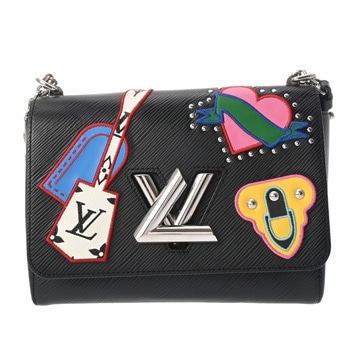 ルイ ヴィトン エピ ツイスト MM ノワール M52699 レザー レディース バッグ 【中古】【bag】