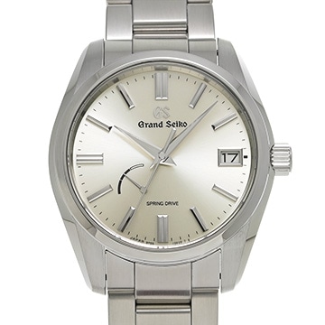 グランドセイコー ヘリテージコレクション スプリングドライブ SBGA437 シルバー メンズ 時計 【中古】【wristwatch】