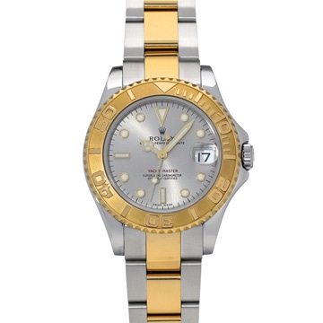 ロレックス ヨットマスター 34 168623 グレー ユニセックス 時計 【中古】【wristwatch】