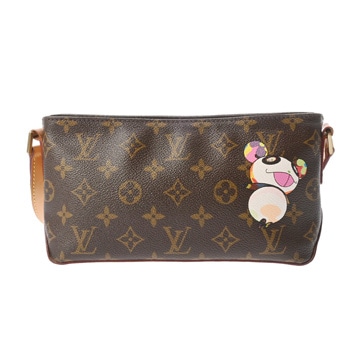 ルイ ヴィトン モノグラムパンダ トロター LV×村上隆 ブラウン M51241 モノグラムキャンバス レディース バッグ 【中古】【bag】