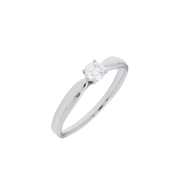 ティファニー ハーモニー ソリティア リング 0.26ct シルバー Pt950プラチナ レディース ジュエリー 【中古】【jewelry】