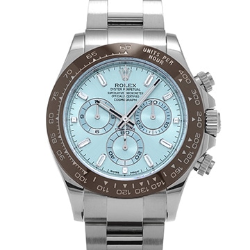 ロレックス コスモグラフ デイトナ 116506A アイスブルー/ダイヤモンド メンズ 時計 【中古】【wristwatch】