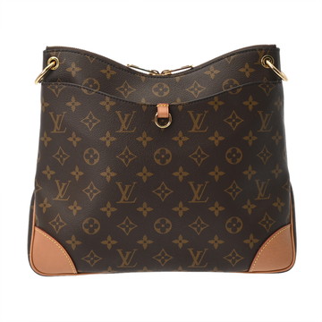 ルイ ヴィトン モノグラム オデオン NM MM ブラウン M45355 モノグラムキャンバス レディース バッグ 【中古】【bag】