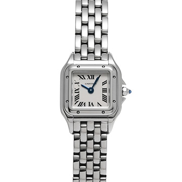 カルティエ パンテール ドゥ カルティエ ミニ WSPN0019 シルバー レディース 時計 【中古】【wristwatch】