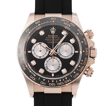 ロレックス コスモグラフ デイトナ 126515LNG ブラック/サンダスト/ダイヤモンド メンズ 時計 【中古】【wristwatch】