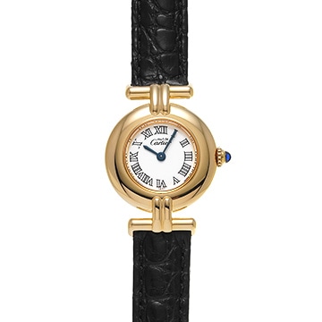 カルティエ マスト コリゼ  ヴェルメイユ W1011554 ホワイト レディース 時計 【中古】【wristwatch】