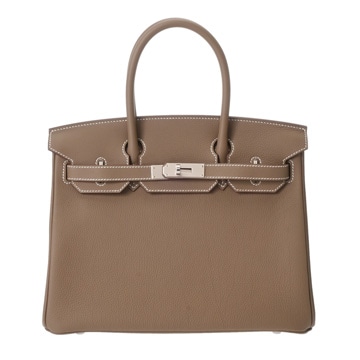 エルメス バーキン 30 エトゥープ トゴ レディース バッグ 【中古】【bag】
