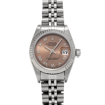 ロレックス デイトジャスト 79174 ピンク レディース 時計 【中古】【wristwatch】