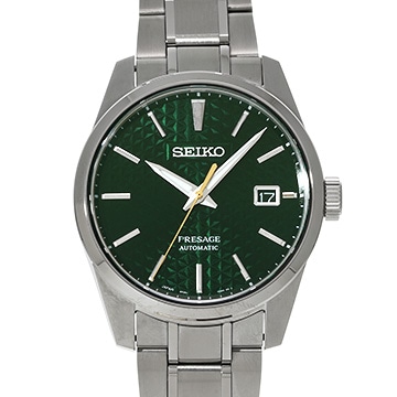 セイコー プレザージュ SARX079 グリーン メンズ 時計 【中古】【wristwatch】