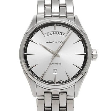 ハミルトン ジャズマスター デイデイト オート H425650 シルバー メンズ 時計 【中古】【wristwatch】