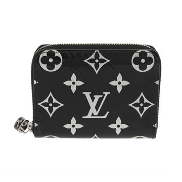 ルイ ヴィトン モノグラム ジッピーコインパース ブラック N97059 パイソン ユニセックス 財布 【中古】【purse】