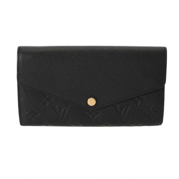 ルイ ヴィトン モノグラムアンプラント ポルトフォイユ サラ ノワール M61182 レザー ユニセックス 財布 【中古】【purse】