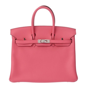 エルメス バーキン 25 ローズアザレ ヴォースイフト レディース バッグ 【中古】【bag】
